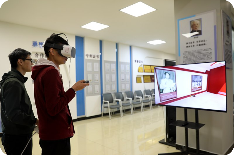 职业教育 VR 实训室场景二